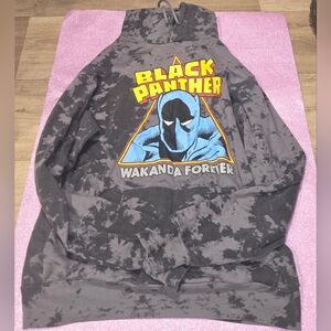 Mens Black Panther Themed Hoodie Jacket Size-Small Mens